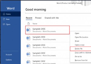 ลบเอกสาร Microsoft Word ออกจากพีซีของคุณอย่างง่ายดาย:คำแนะนำทีละขั้นตอน 