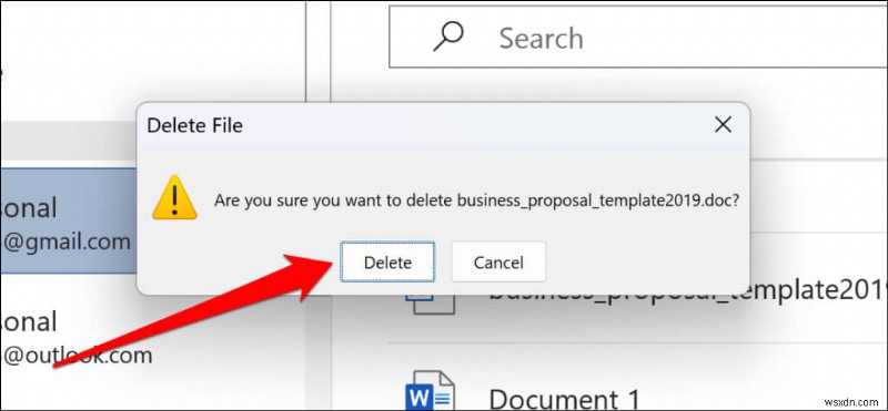 ลบเอกสาร Microsoft Word ออกจากพีซีของคุณอย่างง่ายดาย:คำแนะนำทีละขั้นตอน 