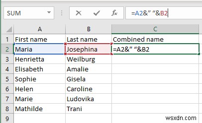 ผู้เชี่ยวชาญด้านการรวมชื่อและนามสกุลใน Excel:คู่มือฉบับย่อและเชื่อถือได้ 