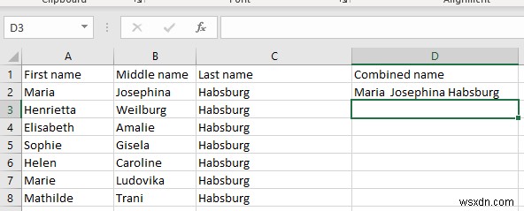 ผู้เชี่ยวชาญด้านการรวมชื่อและนามสกุลใน Excel:คู่มือฉบับย่อและเชื่อถือได้ 