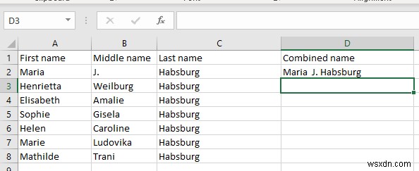 ผู้เชี่ยวชาญด้านการรวมชื่อและนามสกุลใน Excel:คู่มือฉบับย่อและเชื่อถือได้ 