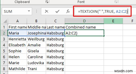 ผู้เชี่ยวชาญด้านการรวมชื่อและนามสกุลใน Excel:คู่มือฉบับย่อและเชื่อถือได้ 