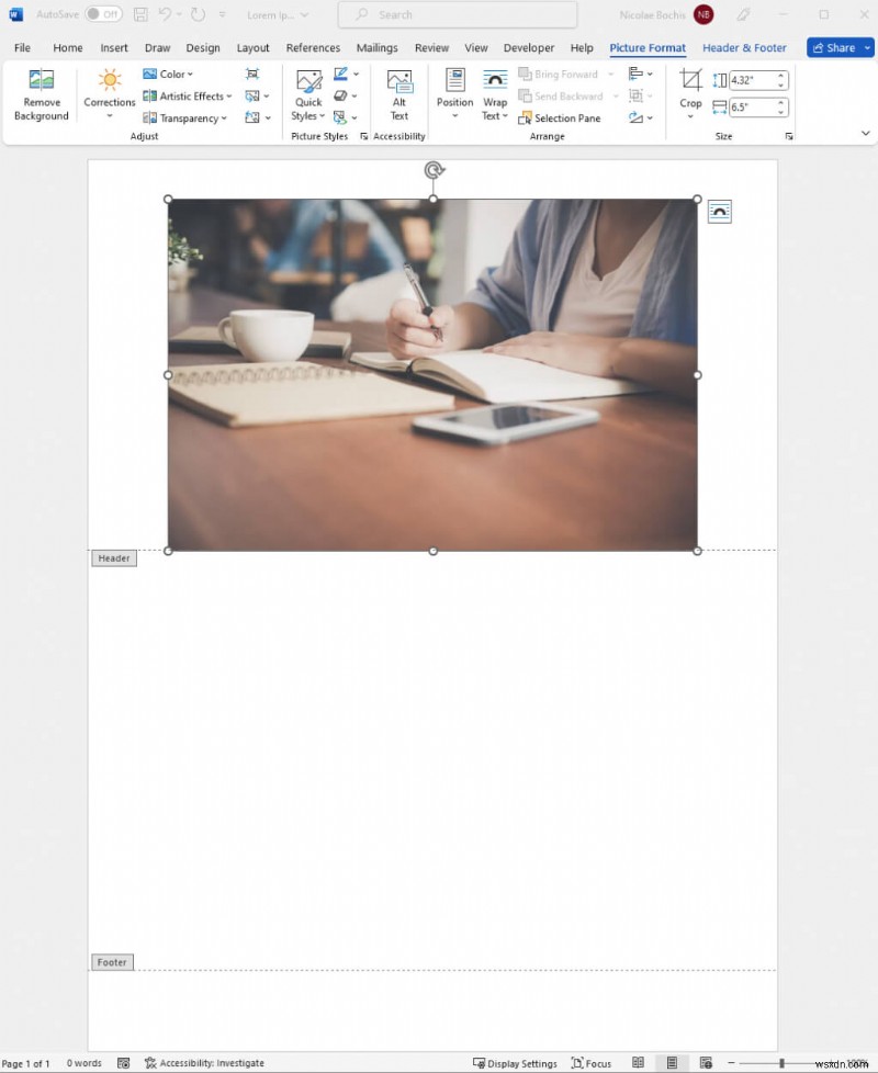 รักษาความปลอดภัยเค้าโครงของคุณ:ล็อครูปภาพใน Microsoft Word เพื่อการจัดรูปแบบที่สอดคล้องกัน 
