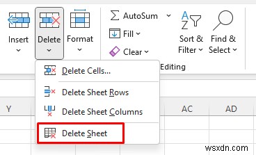 คำแนะนำที่ง่ายและรวดเร็วในการลบแผ่นงานใน Microsoft Excel 