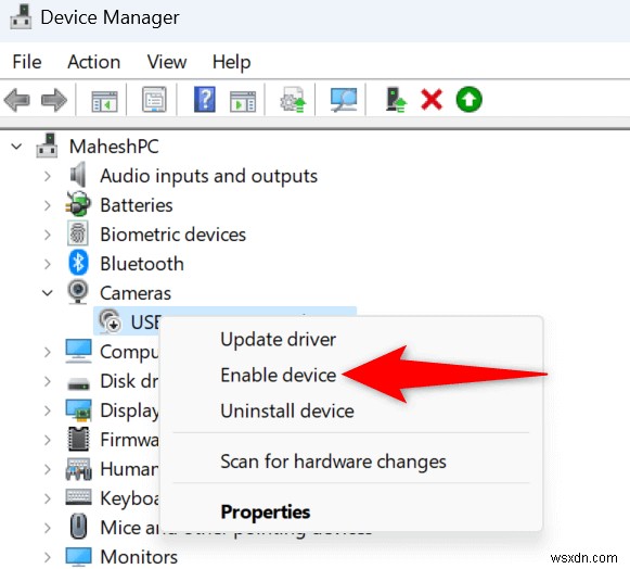 แก้ไขข้อผิดพลาด  อุปกรณ์นี้ถูกปิดใช้งาน (รหัส 22)  ใน Windows 10/11 