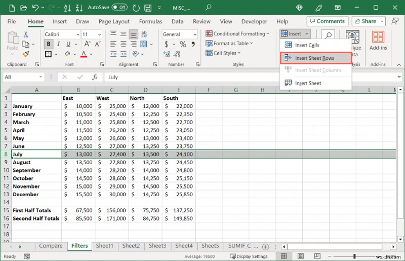 การย้ายแถวของ Master Excel:เทคนิคที่มีประสิทธิภาพในการจัดเรียงข้อมูลใหม่ 