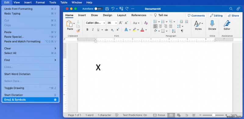 แทรกสัญลักษณ์ X-Bar ใน Microsoft Word:คำแนะนำอย่างง่ายของ Windows และ Mac 