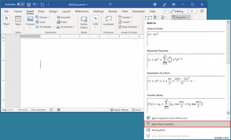 แทรกสัญลักษณ์ X-Bar ใน Microsoft Word:คำแนะนำอย่างง่ายของ Windows และ Mac 