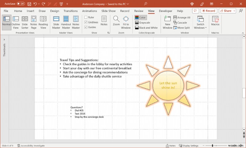 การปรับระยะขอบสไลด์และข้อความใน PowerPoint สำหรับการนำเสนอระดับมืออาชีพ 