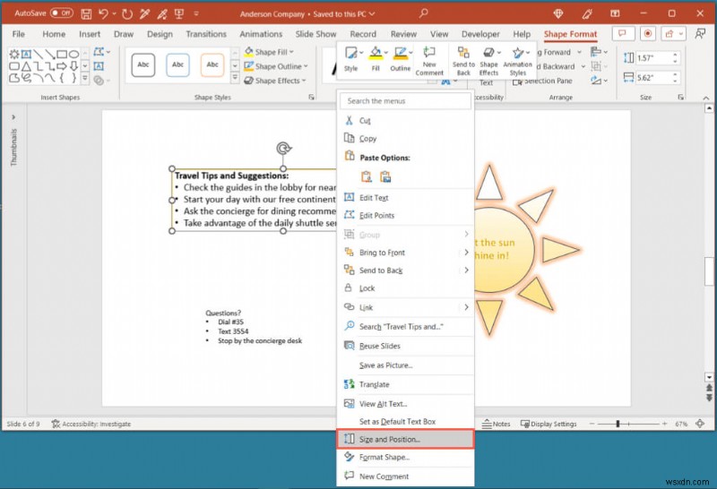 การปรับระยะขอบสไลด์และข้อความใน PowerPoint สำหรับการนำเสนอระดับมืออาชีพ 