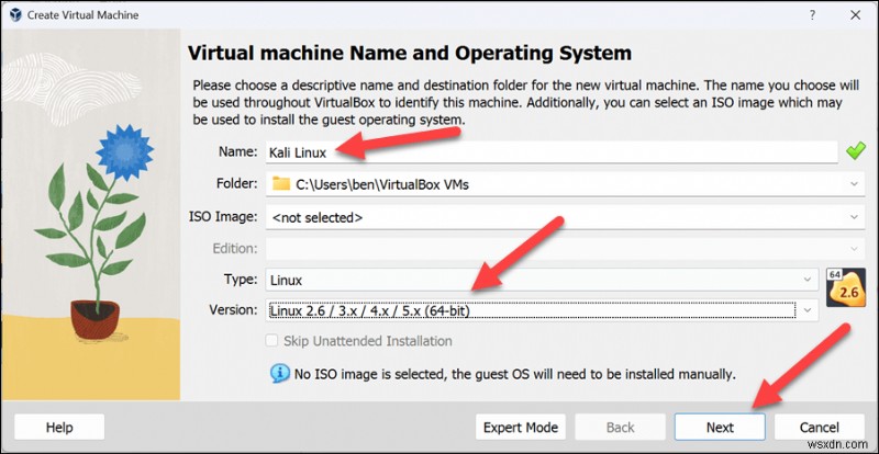 ติดตั้ง Kali Linux บน VirtualBox สำหรับพีซี Windows:คำแนะนำทีละขั้นตอนที่เชื่อถือได้ 