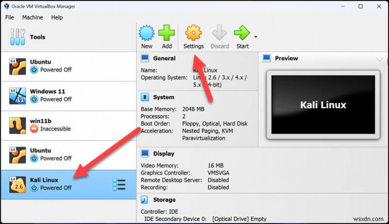 ติดตั้ง Kali Linux บน VirtualBox สำหรับพีซี Windows:คำแนะนำทีละขั้นตอนที่เชื่อถือได้ 