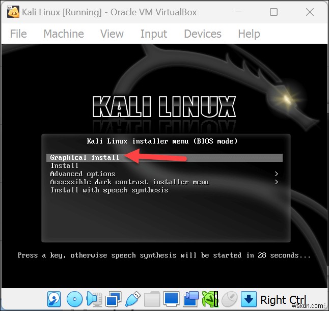 ติดตั้ง Kali Linux บน VirtualBox สำหรับพีซี Windows:คำแนะนำทีละขั้นตอนที่เชื่อถือได้ 