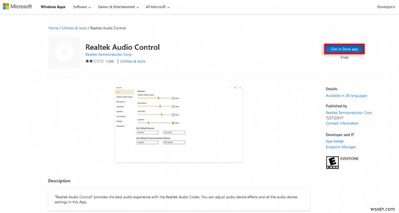 ดาวน์โหลดและติดตั้งคอนโซลเสียง Realtek สำหรับ Windows – คู่มือฉบับย่อ 