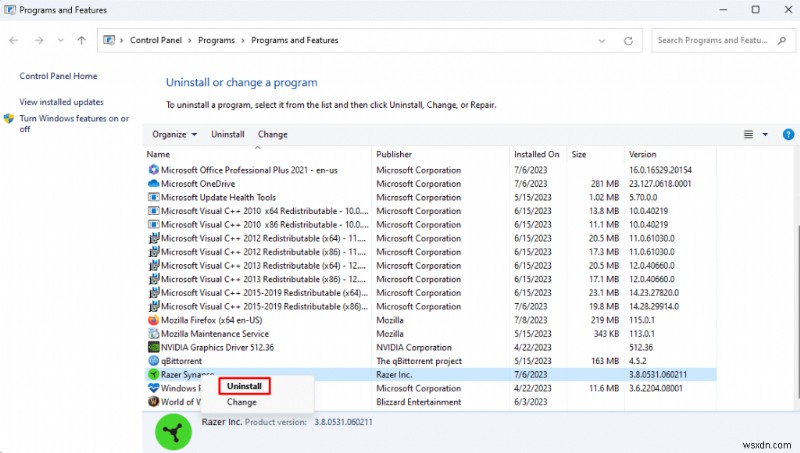 อุปกรณ์ต่อพ่วง Razer ตรวจไม่พบในไซแนปส์ใช่ไหม 6 การแก้ไขด่วน 