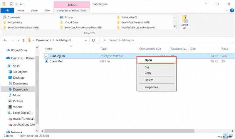 สร้างตัวอักษร Bubble ขี้เล่นใน Microsoft Word:คำแนะนำทีละขั้นตอน 
