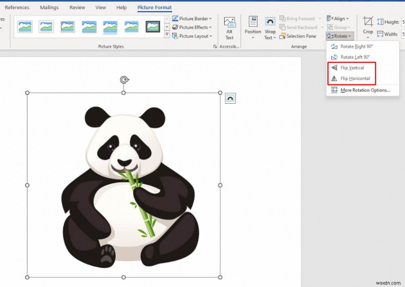 หมุนรูปภาพใน Word:คำแนะนำที่ง่ายและรวดเร็ว 