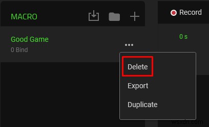 สร้าง กำหนด และลบมาโครใน Razer Synapse – คำแนะนำทีละขั้นตอน 