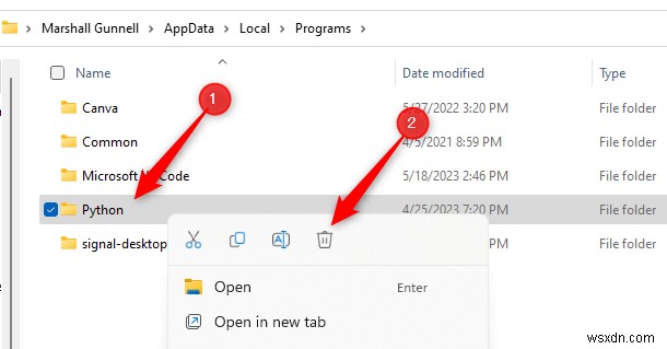 คำแนะนำทีละขั้นตอนในการลบ Python ออกจาก Windows โดยสมบูรณ์ 