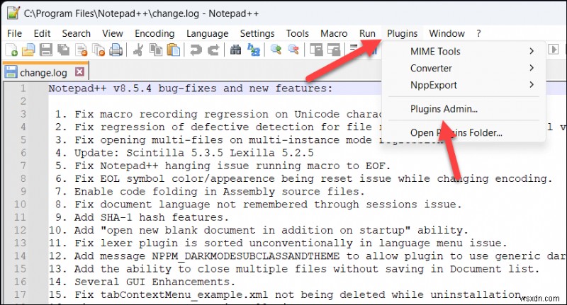 คำแนะนำทีละขั้นตอน:การเปรียบเทียบสองไฟล์ใน Notepad++ 