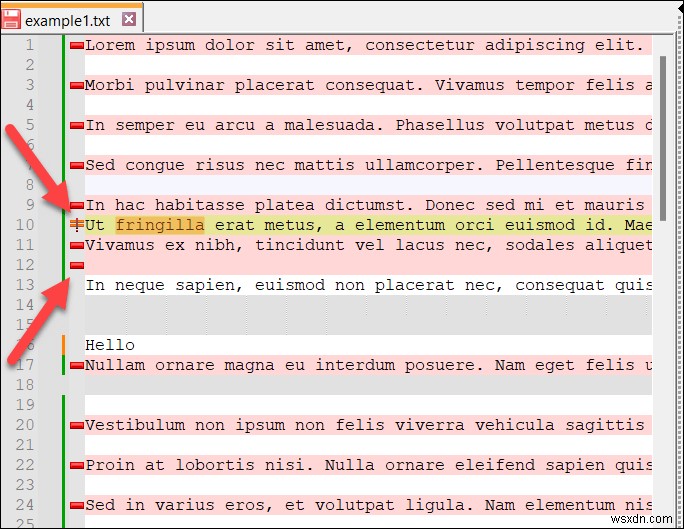 คำแนะนำทีละขั้นตอน:การเปรียบเทียบสองไฟล์ใน Notepad++ 