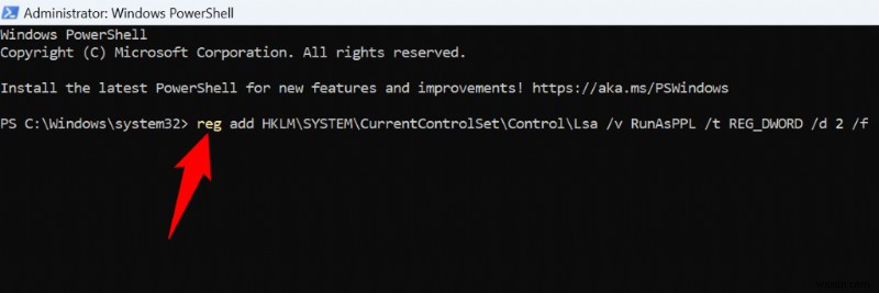 แก้ไขข้อผิดพลาด  Local Security Authority Protection Is Off  อย่างรวดเร็วบน Windows 