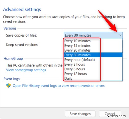 เปิดใช้งานประวัติไฟล์ Windows:การสำรองข้อมูลที่รวดเร็วและเชื่อถือได้สำหรับเอกสารของคุณ 