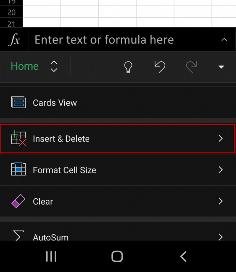 แทรกคอลัมน์และแถวใน Excel บนมือถือ เดสก์ท็อป และเว็บ – คำแนะนำทีละขั้นตอน 