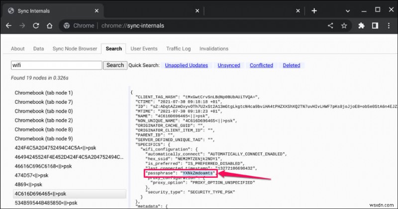 รับรหัสผ่าน Wi-Fi ที่จัดเก็บไว้ใน Chromebook ของคุณอย่างรวดเร็วและปลอดภัย 