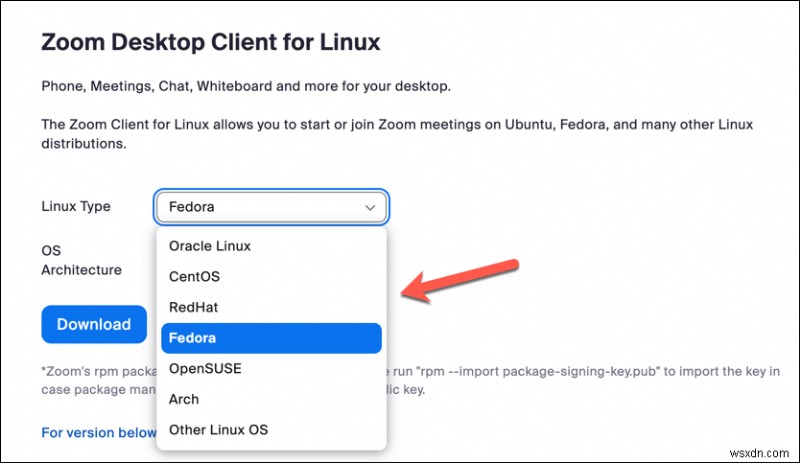 ดาวน์โหลดและติดตั้ง Zoom บน Linux:คำแนะนำทีละขั้นตอนสำหรับการแจกจ่ายทั้งหมด 