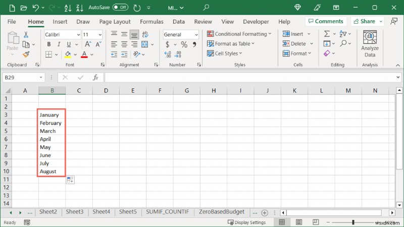 การป้อนอัตโนมัติของ Excel ทำได้ง่าย:ประหยัดเวลาด้วยการป้อนข้อมูลอัจฉริยะ 