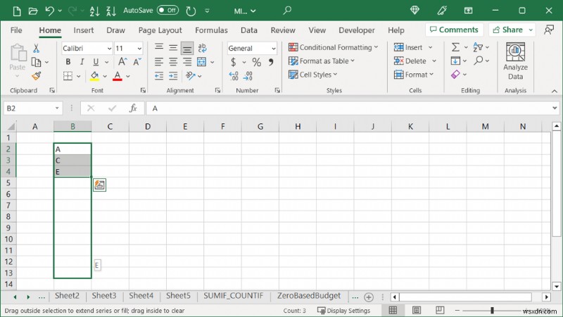 การป้อนอัตโนมัติของ Excel ทำได้ง่าย:ประหยัดเวลาด้วยการป้อนข้อมูลอัจฉริยะ 