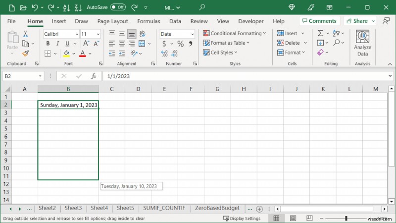 การป้อนอัตโนมัติของ Excel ทำได้ง่าย:ประหยัดเวลาด้วยการป้อนข้อมูลอัจฉริยะ 