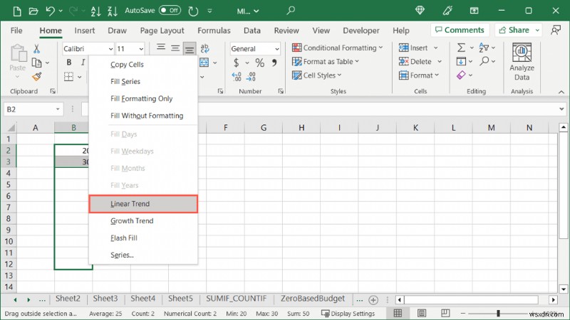 การป้อนอัตโนมัติของ Excel ทำได้ง่าย:ประหยัดเวลาด้วยการป้อนข้อมูลอัจฉริยะ 