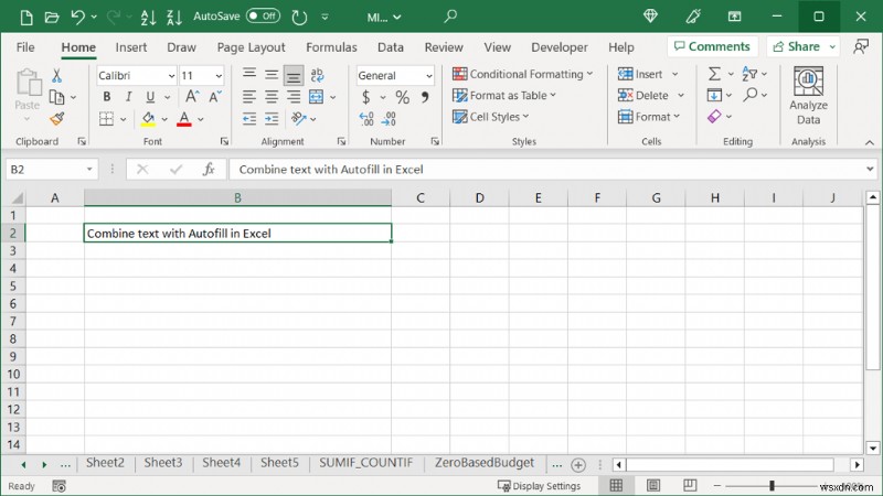การป้อนอัตโนมัติของ Excel ทำได้ง่าย:ประหยัดเวลาด้วยการป้อนข้อมูลอัจฉริยะ 