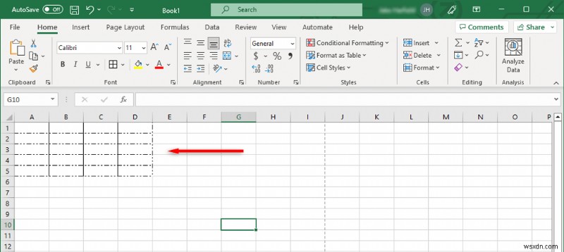 กำจัดเส้นประที่ไม่ต้องการใน Excel:คู่มือฉบับย่อ 