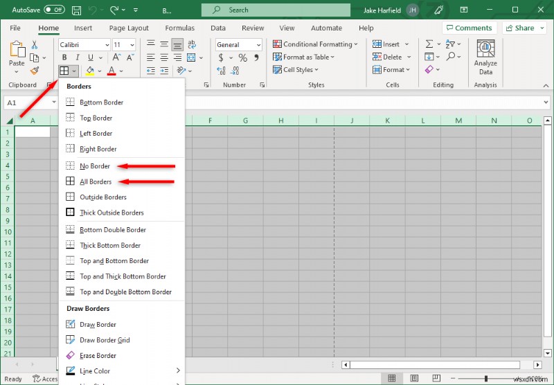 กำจัดเส้นประที่ไม่ต้องการใน Excel:คู่มือฉบับย่อ 
