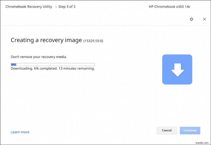 สร้างสื่อการกู้คืน Chromebook ด้วยยูทิลิตี้การกู้คืน Chromebook:คำแนะนำทีละขั้นตอน 