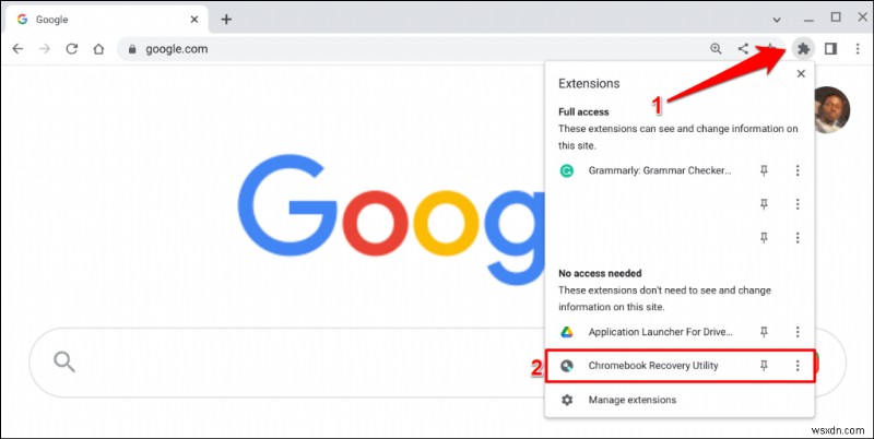 สร้างสื่อการกู้คืน Chromebook ด้วยยูทิลิตี้การกู้คืน Chromebook:คำแนะนำทีละขั้นตอน 