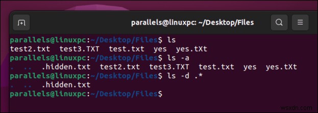 เปิดเผยไฟล์และโฟลเดอร์ที่ซ่อนอยู่ใน Linux ได้อย่างง่ายดาย:คำแนะนำทีละขั้นตอน 