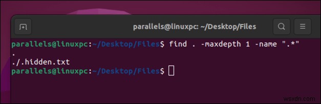 เปิดเผยไฟล์และโฟลเดอร์ที่ซ่อนอยู่ใน Linux ได้อย่างง่ายดาย:คำแนะนำทีละขั้นตอน 