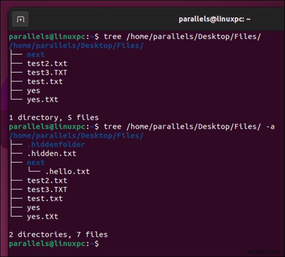 เปิดเผยไฟล์และโฟลเดอร์ที่ซ่อนอยู่ใน Linux ได้อย่างง่ายดาย:คำแนะนำทีละขั้นตอน 
