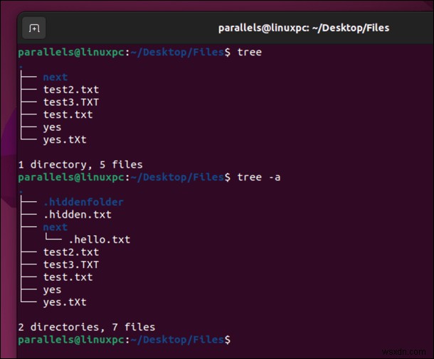 เปิดเผยไฟล์และโฟลเดอร์ที่ซ่อนอยู่ใน Linux ได้อย่างง่ายดาย:คำแนะนำทีละขั้นตอน 