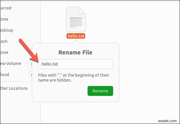 เปิดเผยไฟล์และโฟลเดอร์ที่ซ่อนอยู่ใน Linux ได้อย่างง่ายดาย:คำแนะนำทีละขั้นตอน 