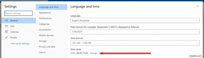 อัปเดตการตั้งค่าโซนเวลาและภาษาของ Outlook ได้อย่างง่ายดาย 