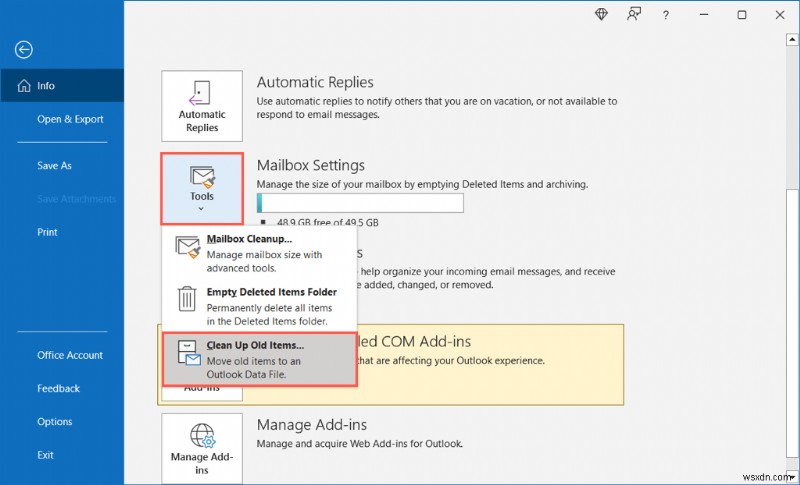 การเก็บถาวรอีเมล Outlook ต้นแบบ:คำแนะนำทีละขั้นตอนสำหรับเดสก์ท็อป เว็บ และมือถือ 