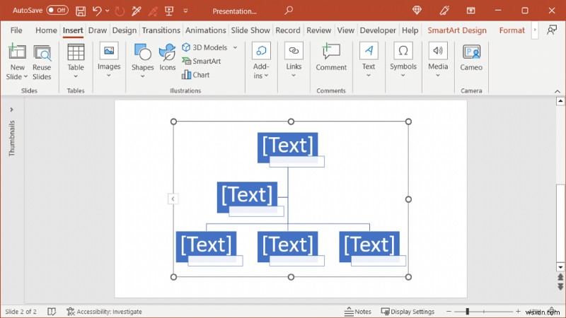 สร้างแผนภูมิองค์กรแบบมืออาชีพใน Word, Excel และ PowerPoint – คำแนะนำทีละขั้นตอน 