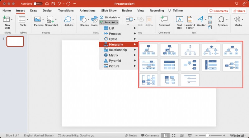 สร้างแผนภูมิองค์กรแบบมืออาชีพใน Word, Excel และ PowerPoint – คำแนะนำทีละขั้นตอน 