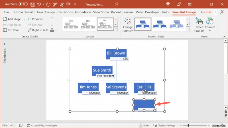 สร้างแผนภูมิองค์กรแบบมืออาชีพใน Word, Excel และ PowerPoint – คำแนะนำทีละขั้นตอน 