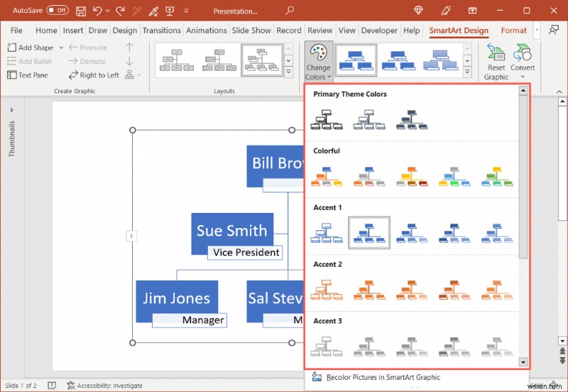 สร้างแผนภูมิองค์กรแบบมืออาชีพใน Word, Excel และ PowerPoint – คำแนะนำทีละขั้นตอน 